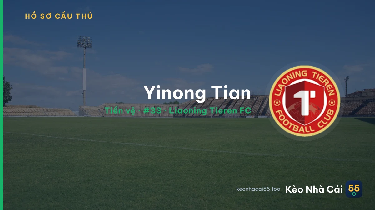 Yinong Tian — Liaoning Tieren FC