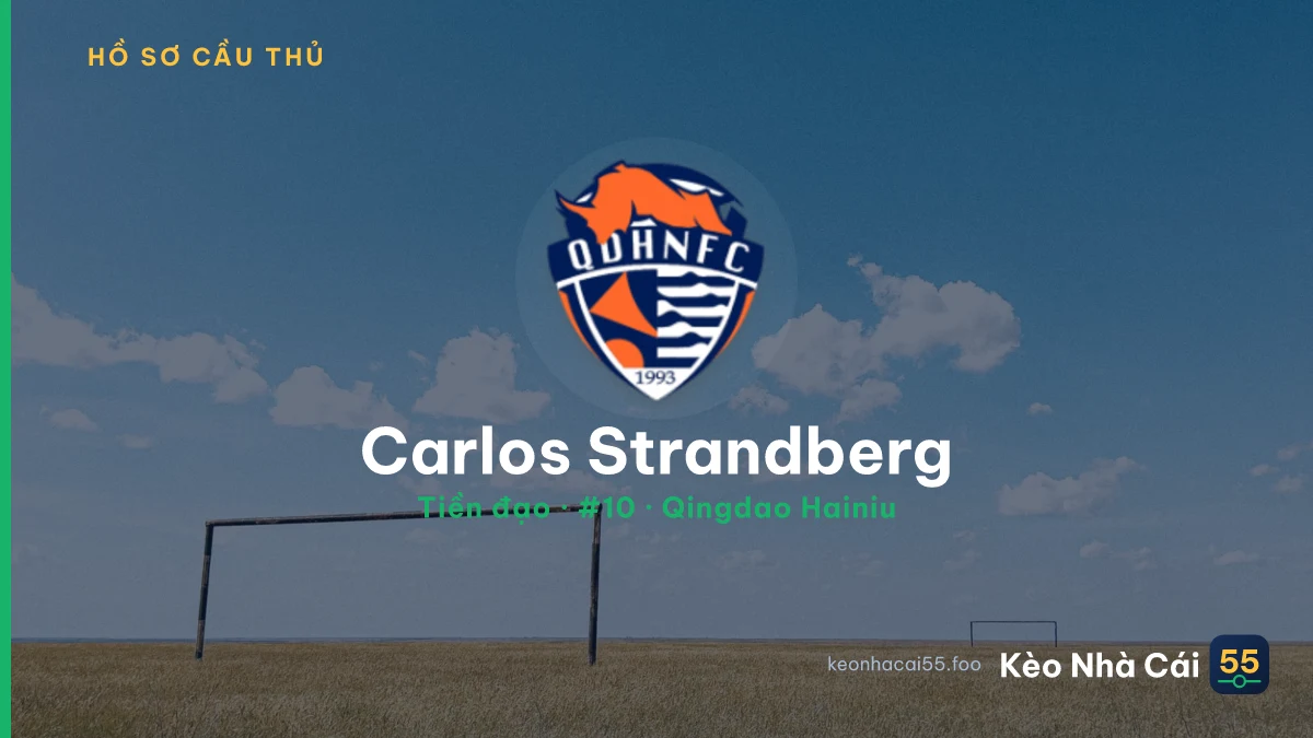 Carlos Strandberg — Qingdao Hainiu