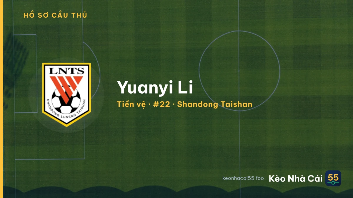 Yuanyi Li — Shandong Taishan