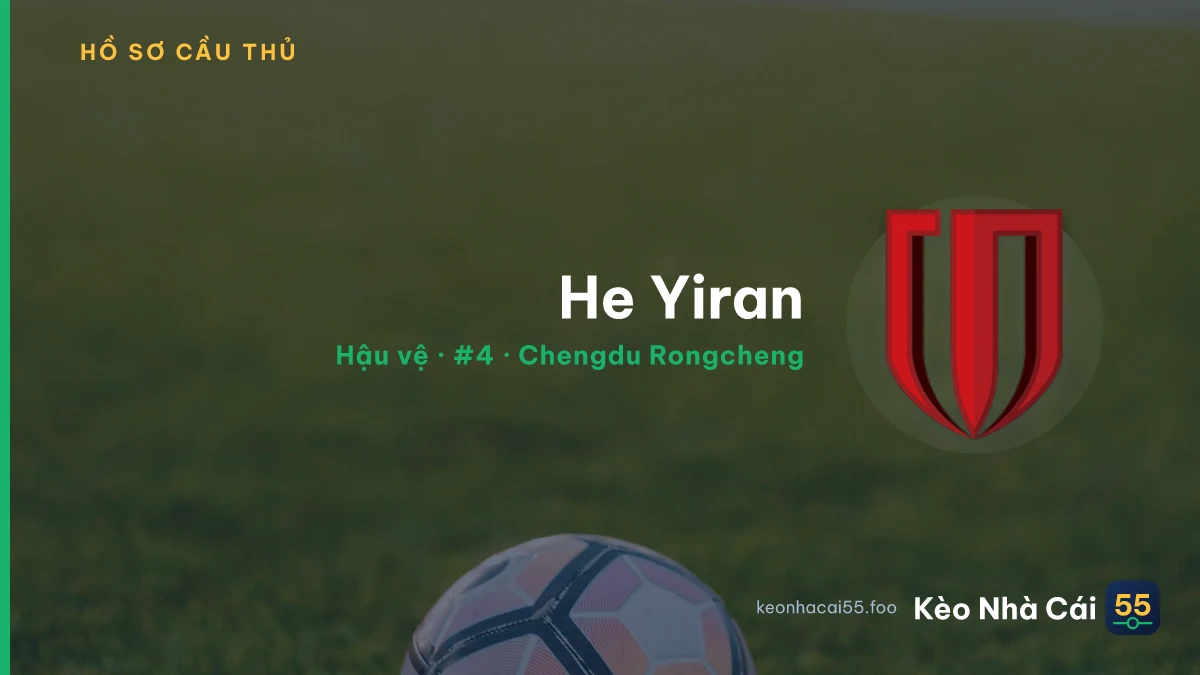 He Yiran — Chengdu Rongcheng