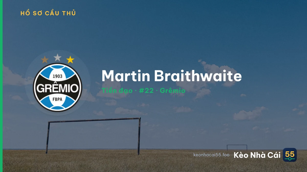 Martin Braithwaite — Grêmio