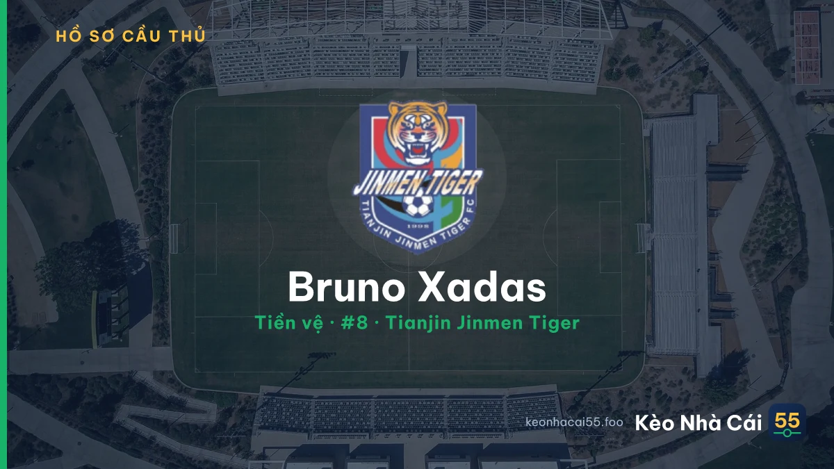 Bruno Xadas — Tianjin Jinmen Tiger
