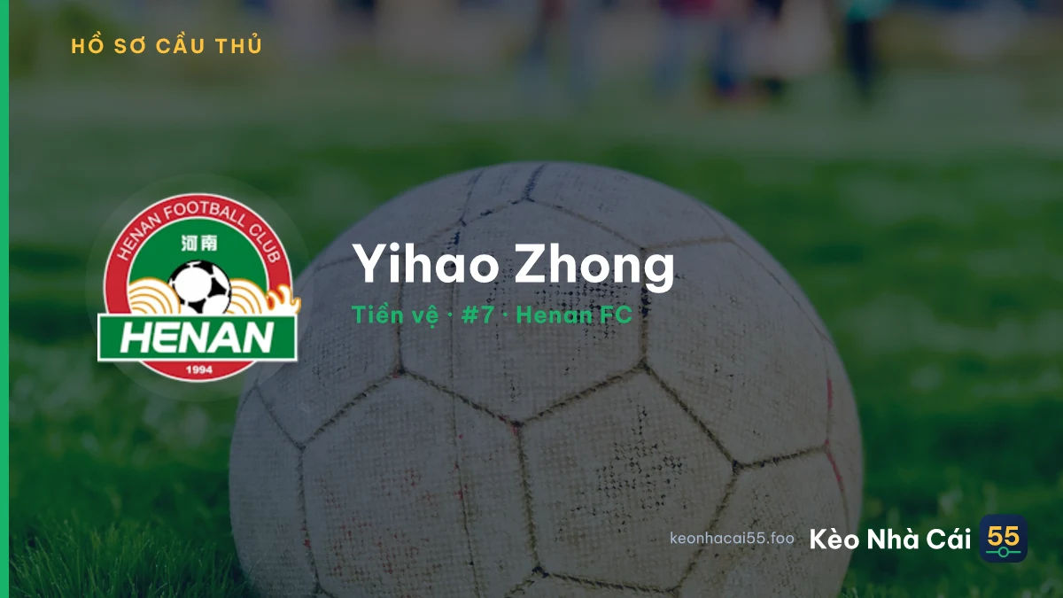 Yihao Zhong — Henan FC