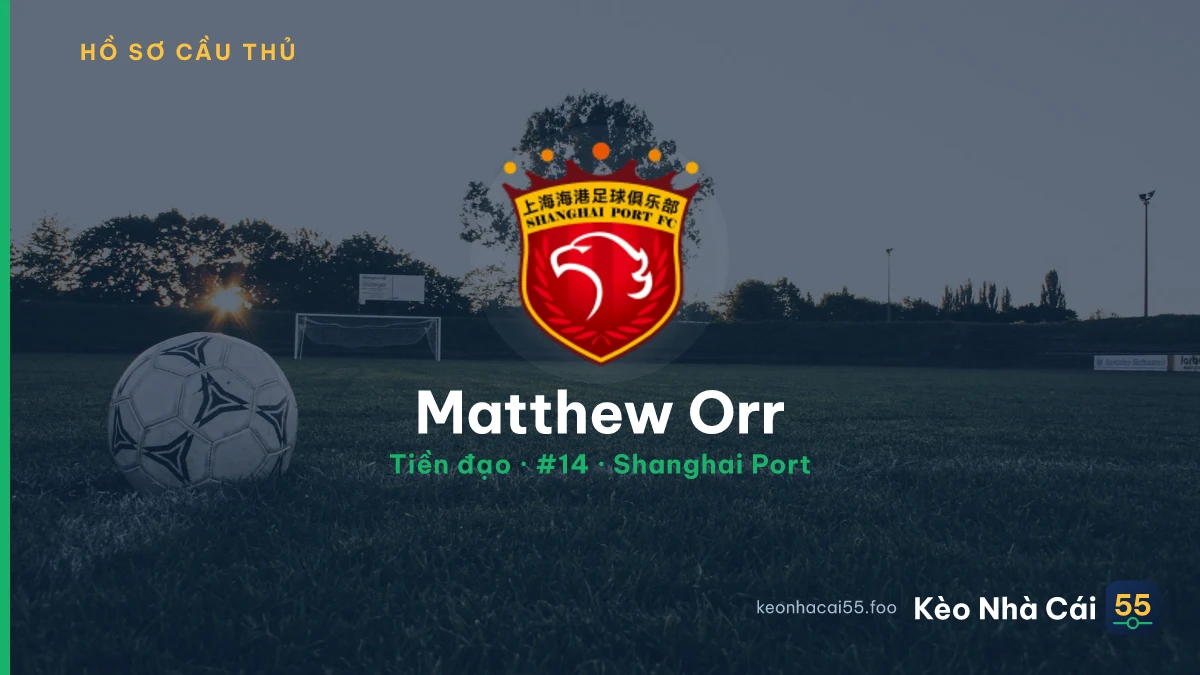 Matthew Orr — Shanghai Port