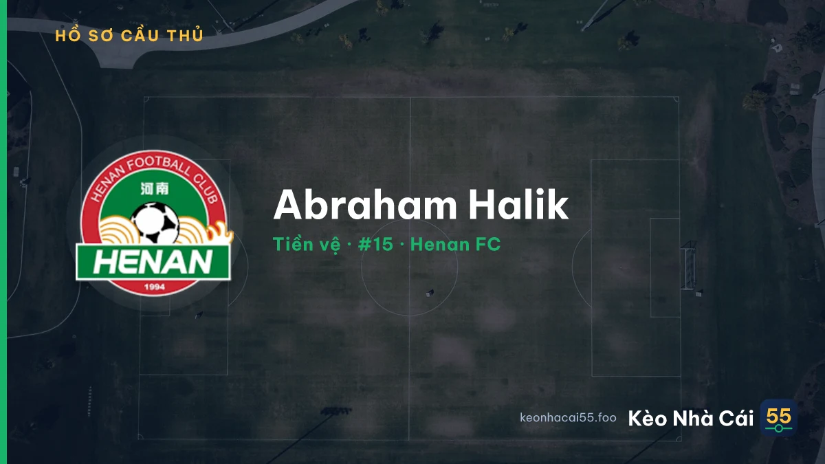 Abraham Halik — Henan FC