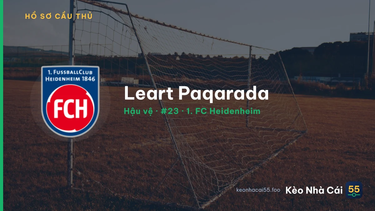 Leart Paqarada — 1. FC Heidenheim