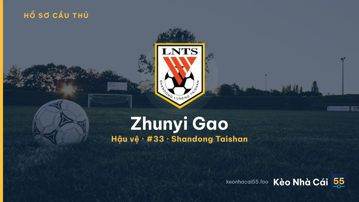 Zhunyi Gao — Shandong Taishan