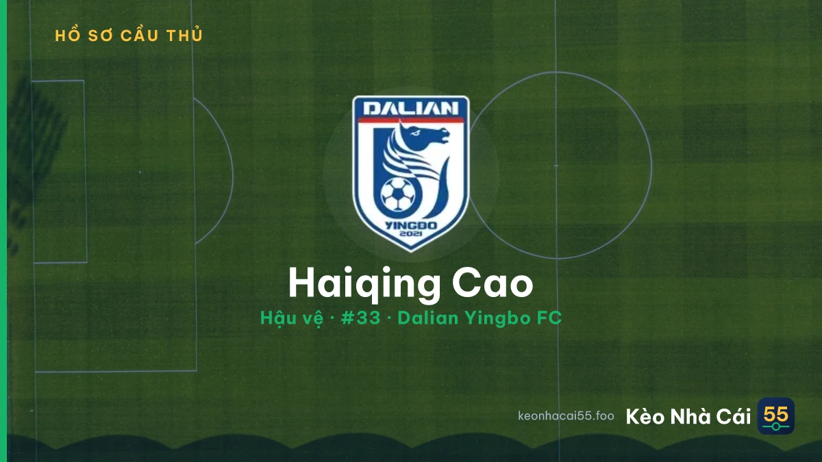 Haiqing Cao — Dalian Yingbo FC