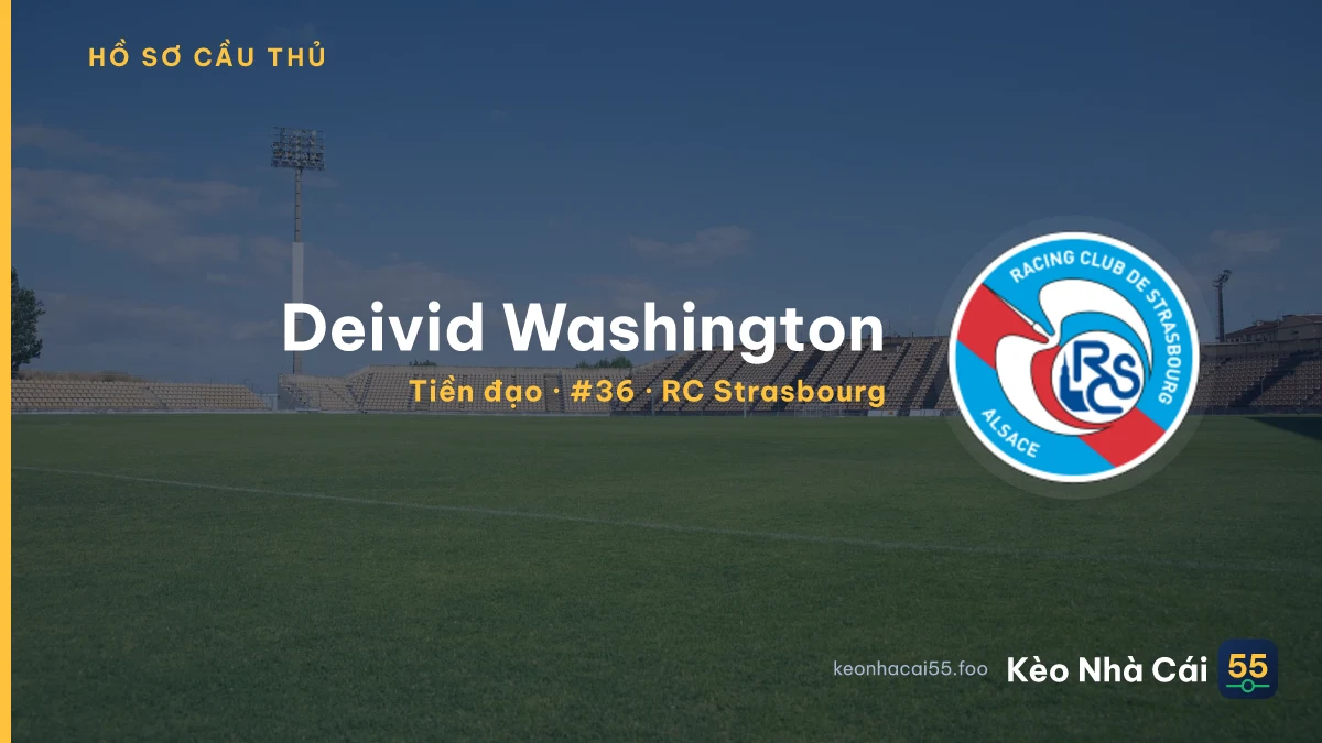 Deivid Washington — RC Strasbourg