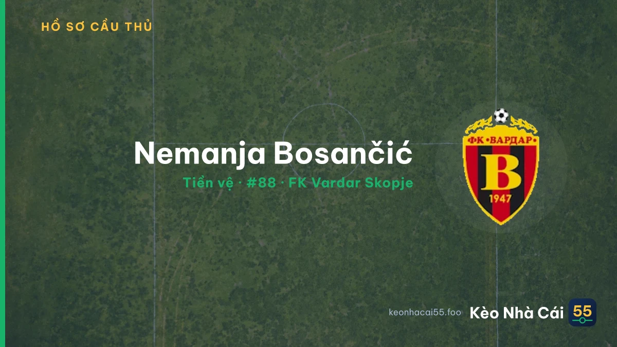 Nemanja Bosančić — FK Vardar Skopje