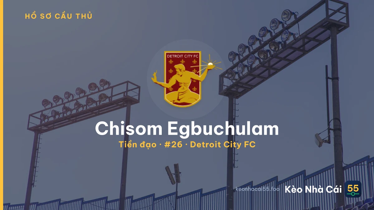 Chisom Egbuchulam — Detroit City FC