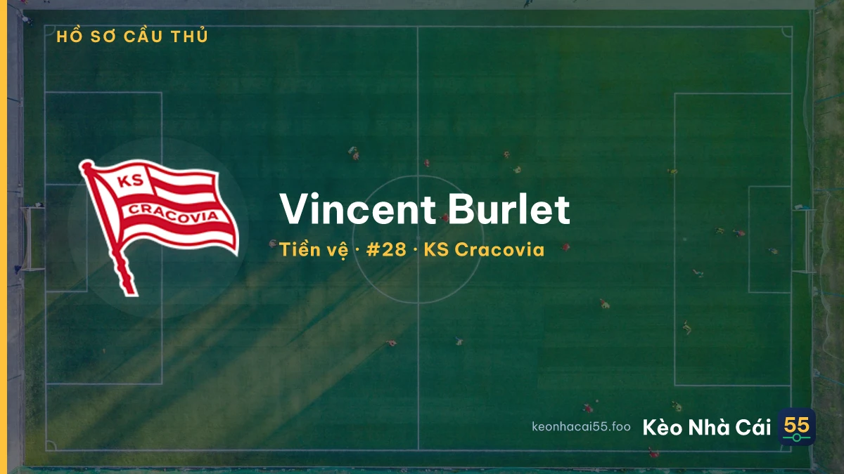 Vincent Burlet — KS Cracovia