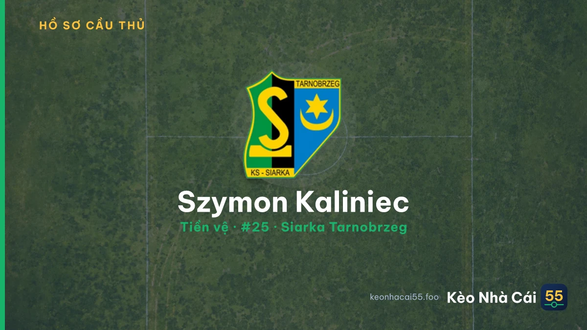 Szymon Kaliniec — Siarka Tarnobrzeg