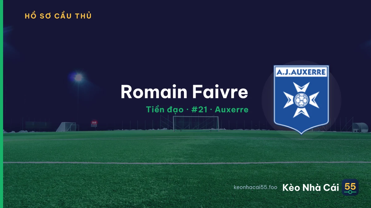 Romain Faivre — Auxerre