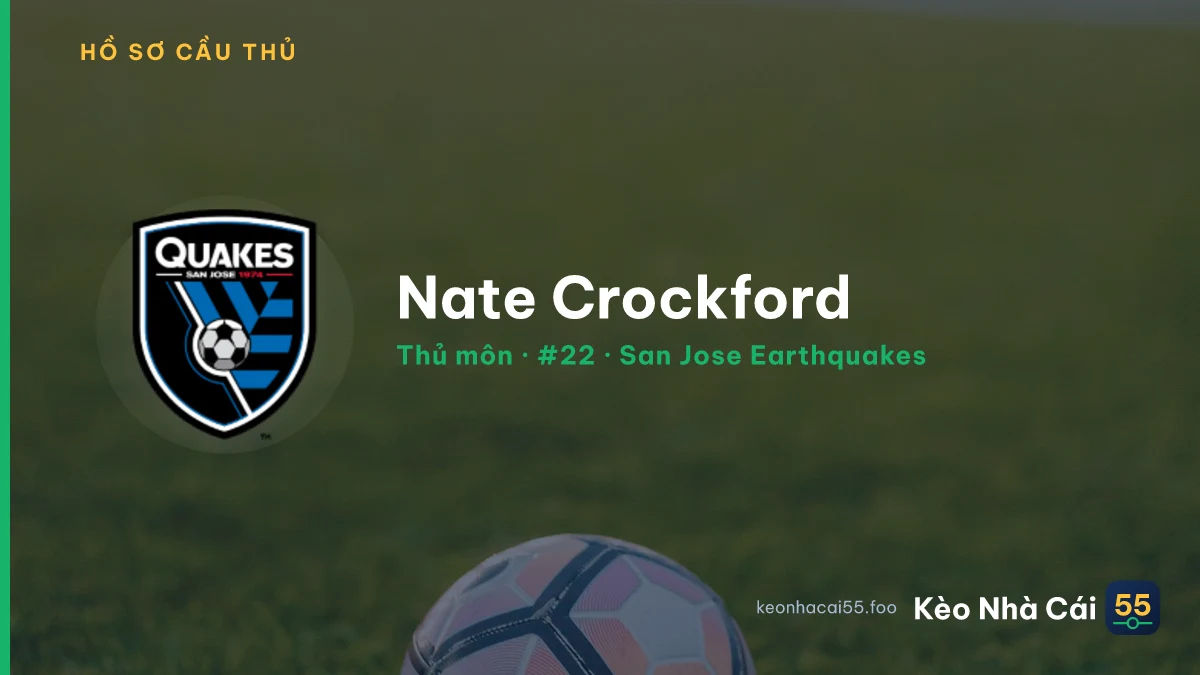 Nate Crockford — San Jose Earthquakes