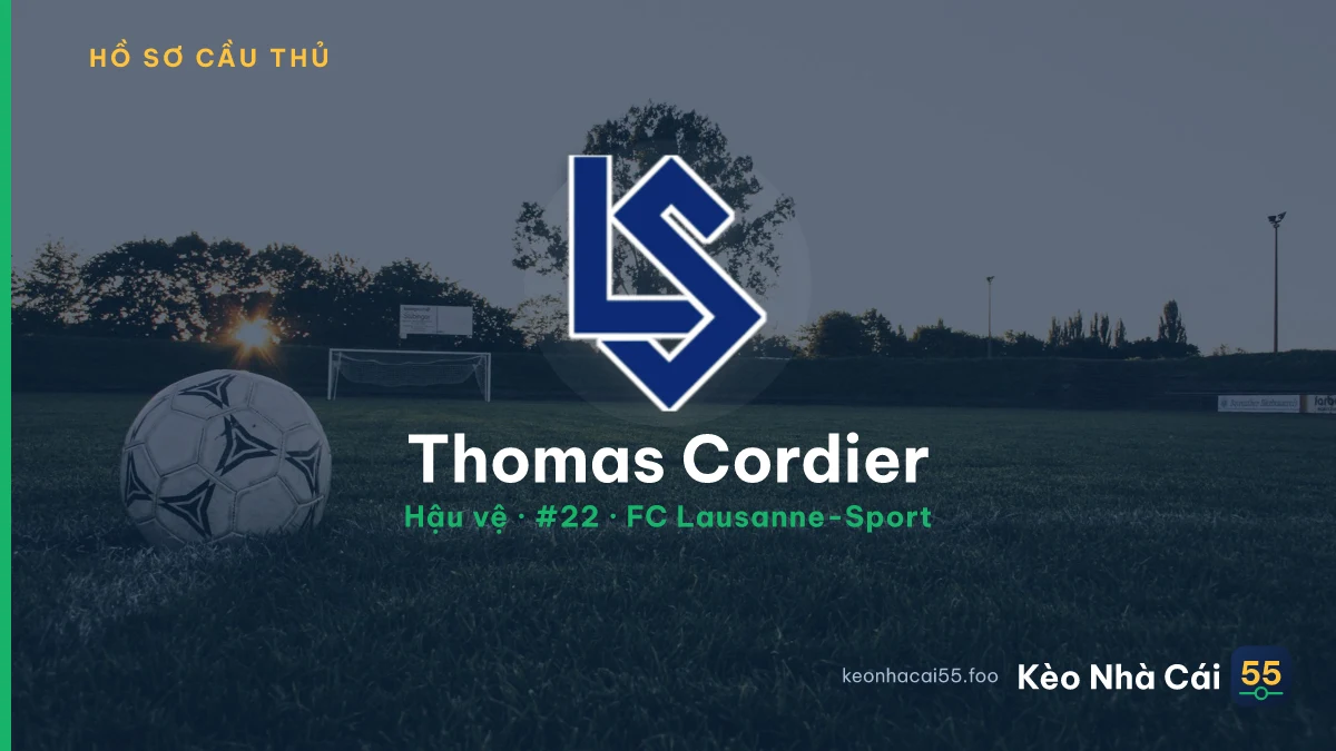Thomas Cordier — FC Lausanne-Sport