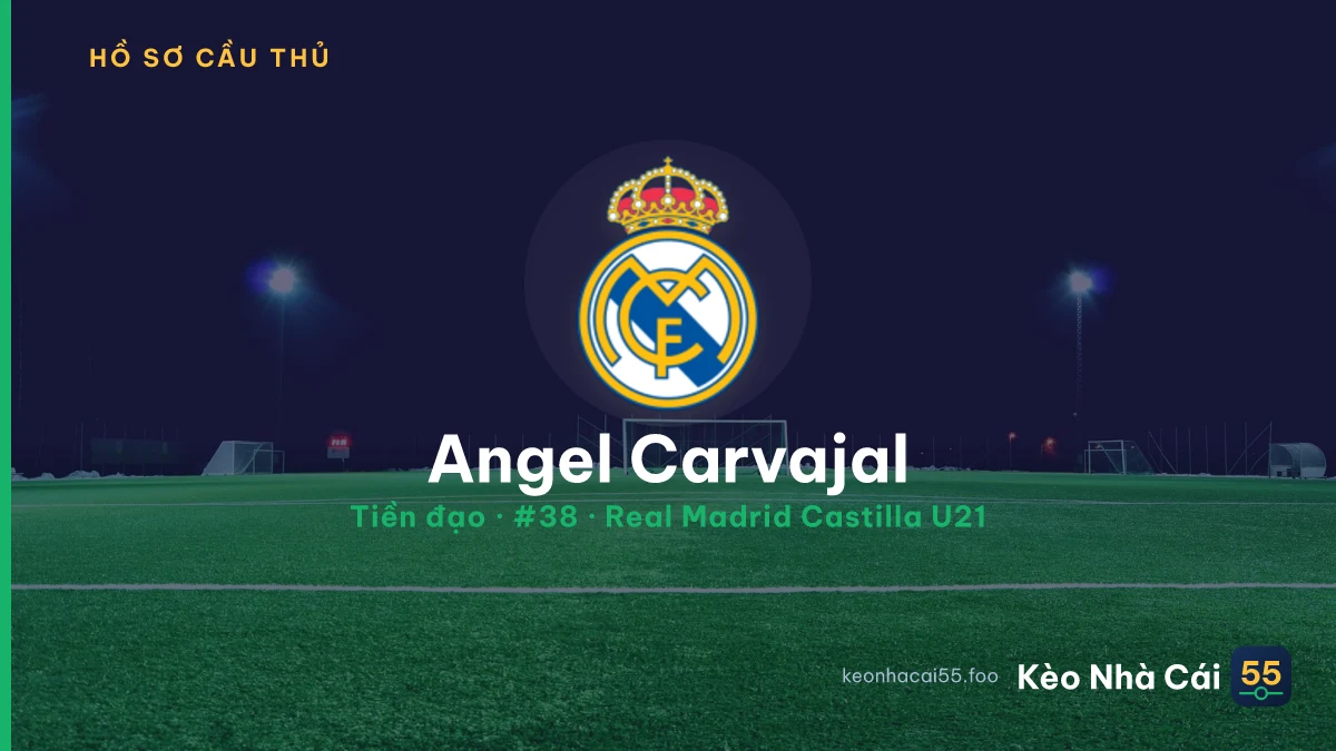 Angel Carvajal — Real Madrid Castilla U21