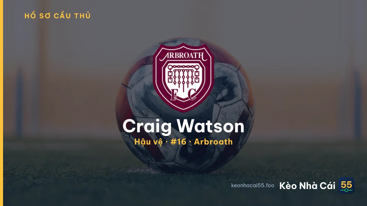 Craig Watson — Arbroath