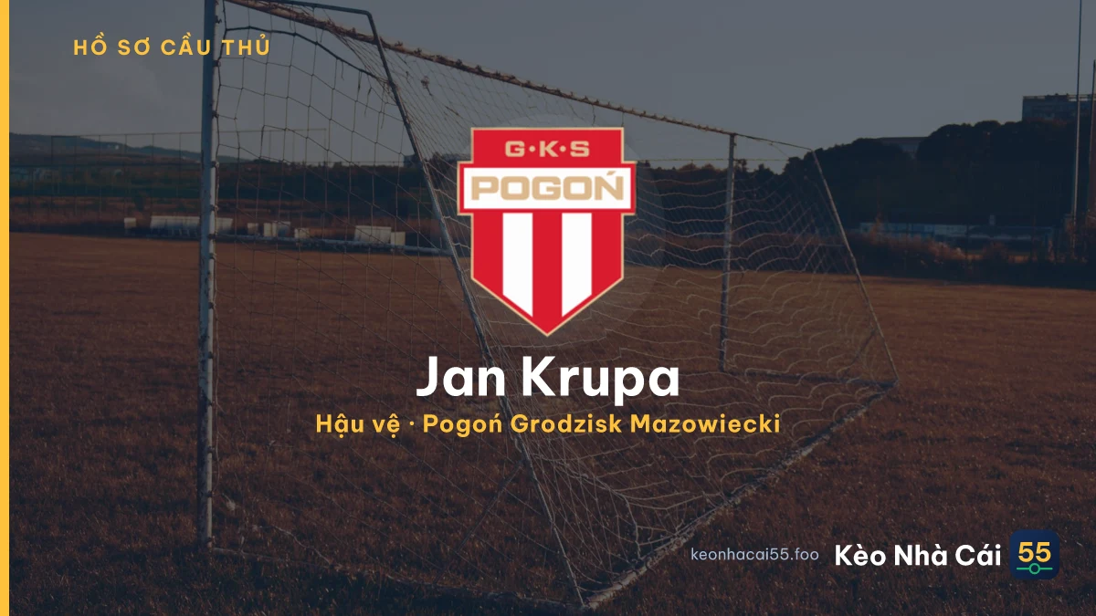 Jan Krupa — Pogoń Grodzisk Mazowiecki