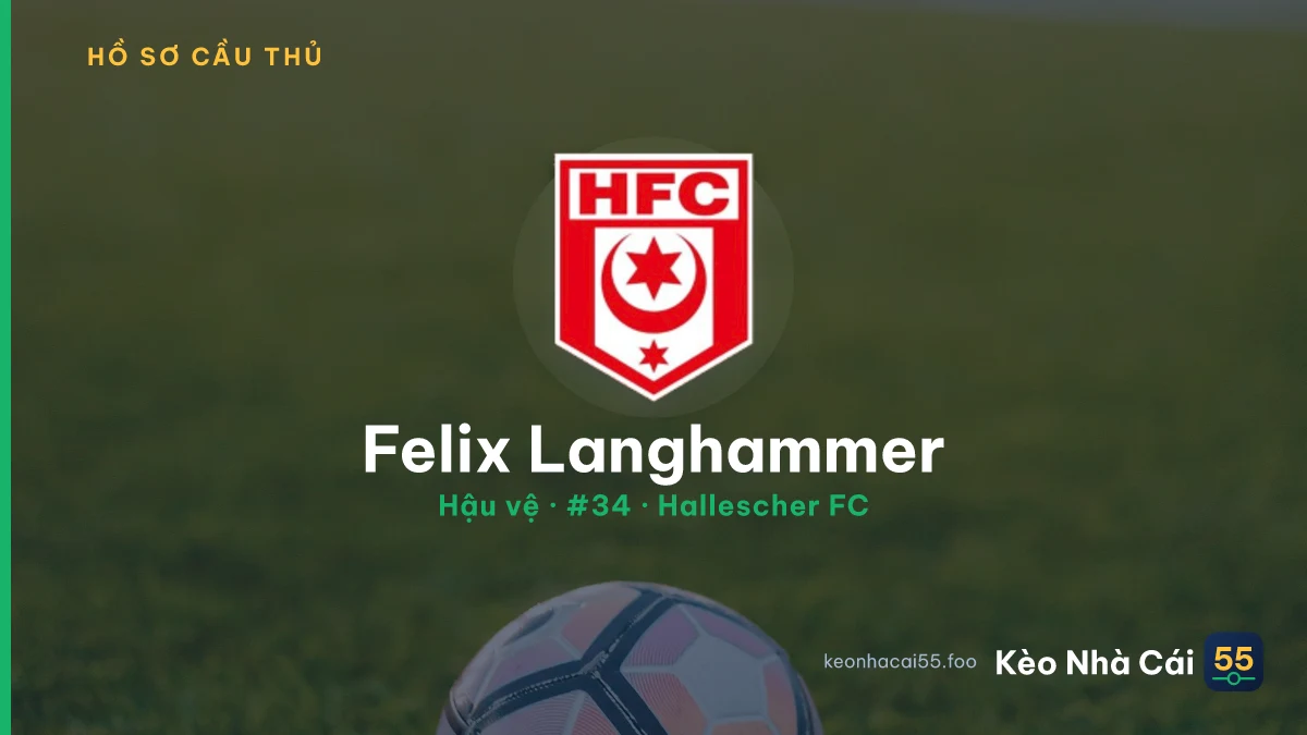 Felix Langhammer — Hallescher FC