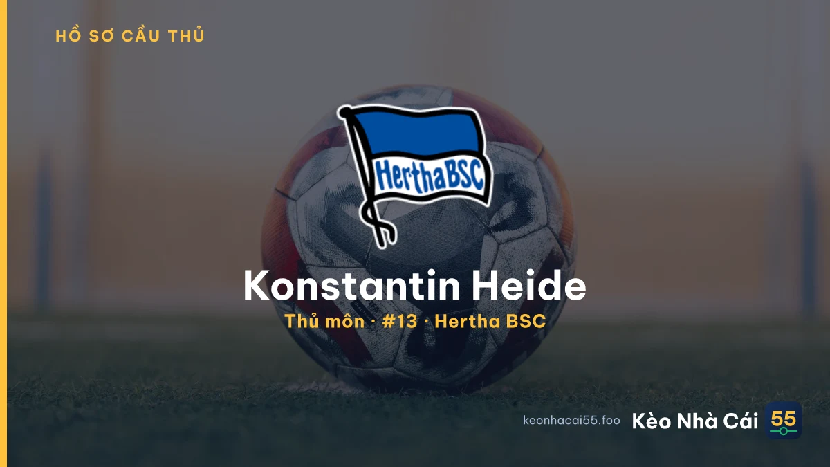 Konstantin Heide — Hertha BSC