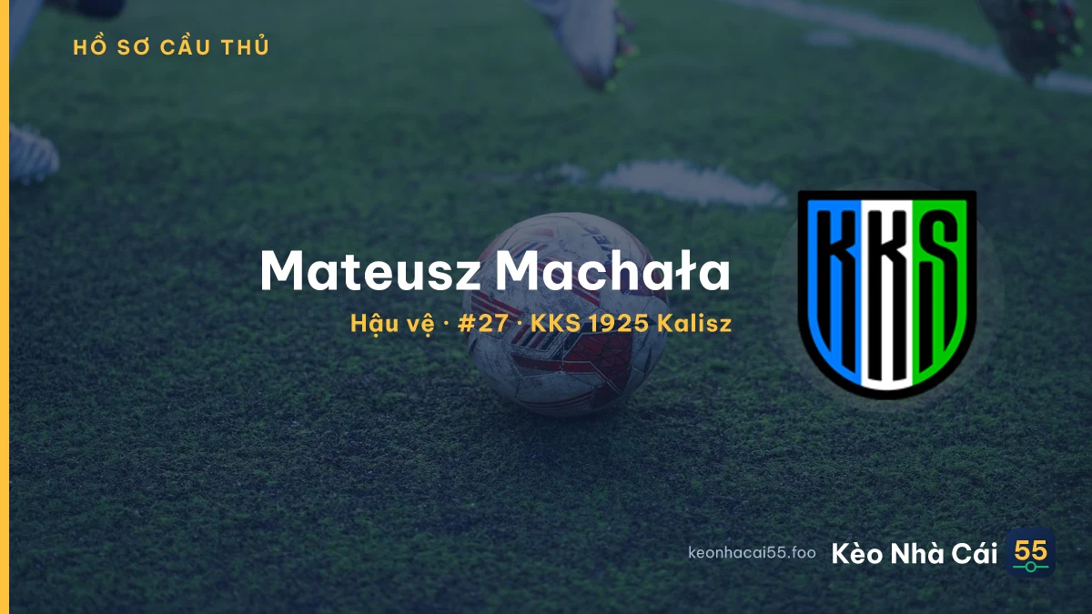 Mateusz Machała — KKS 1925 Kalisz