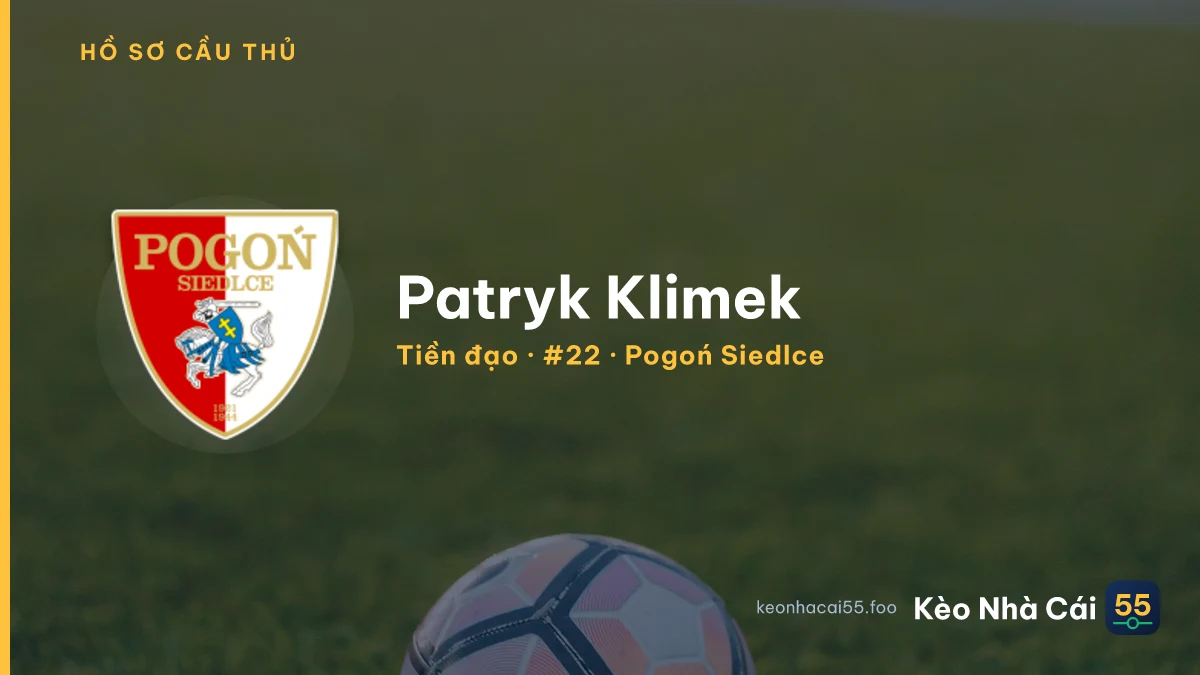 Patryk Klimek — Pogoń Siedlce