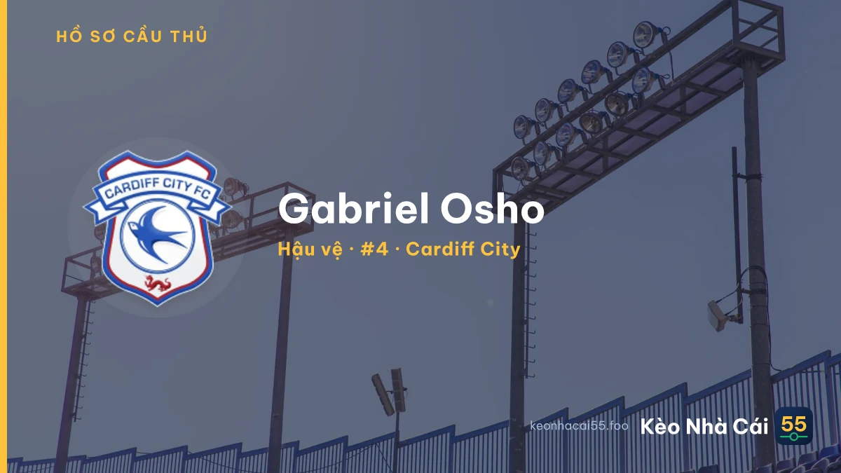 Gabriel Osho — Cardiff City