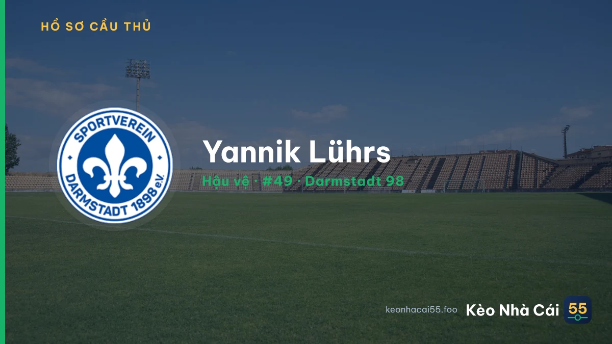 Yannik Lührs — Darmstadt 98