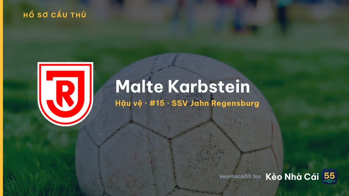 Malte Karbstein — SSV Jahn Regensburg