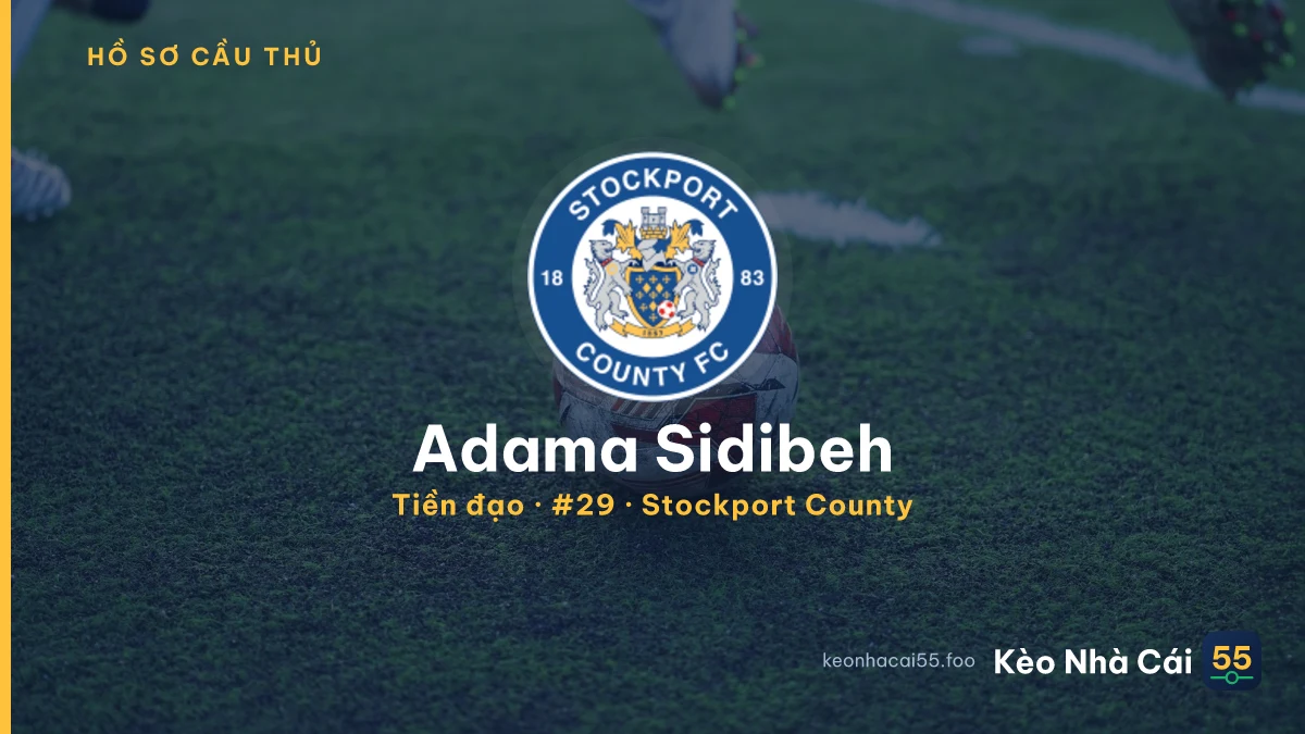Adama Sidibeh — Stockport County