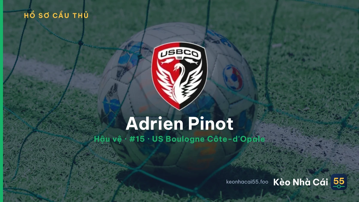 Adrien Pinot — US Boulogne Côte-d'Opale