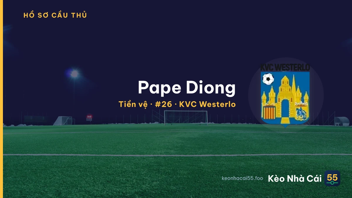 Pape Diong — KVC Westerlo
