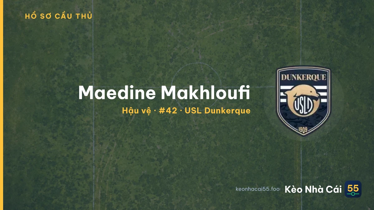 Maedine Makhloufi — USL Dunkerque