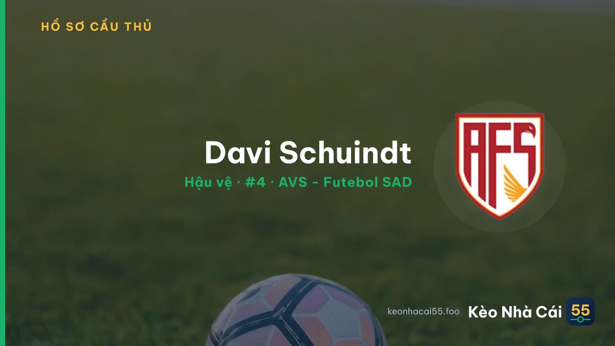 Davi Schuindt — AVS - Futebol SAD