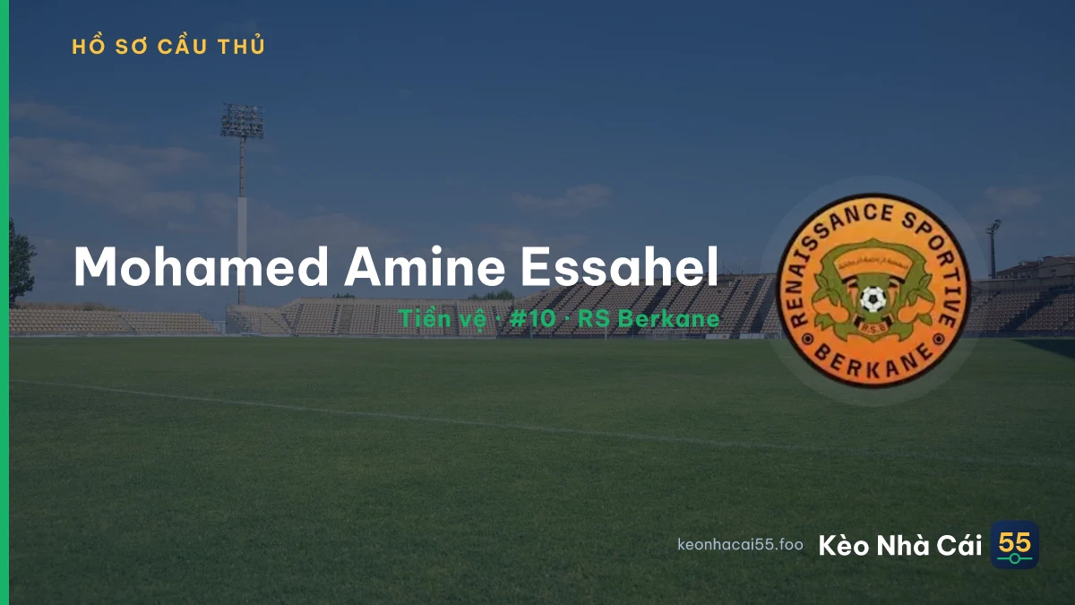 Mohamed Amine Essahel — RS Berkane