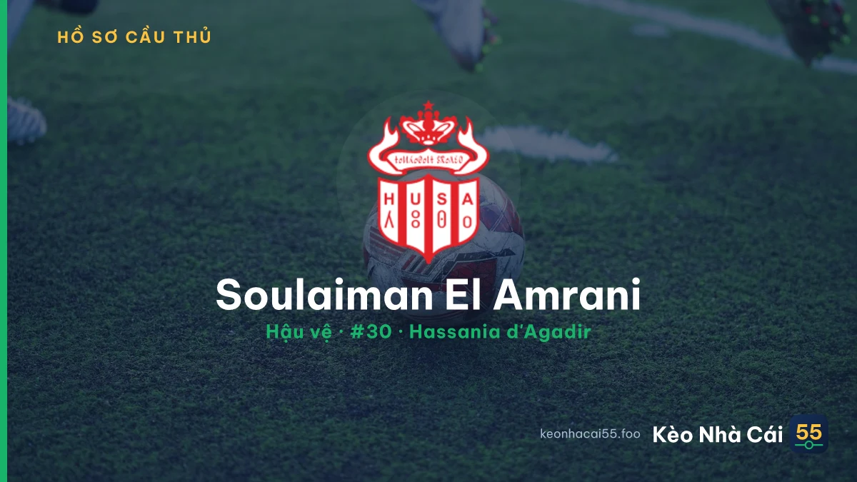Soulaiman El Amrani — Hassania d'Agadir