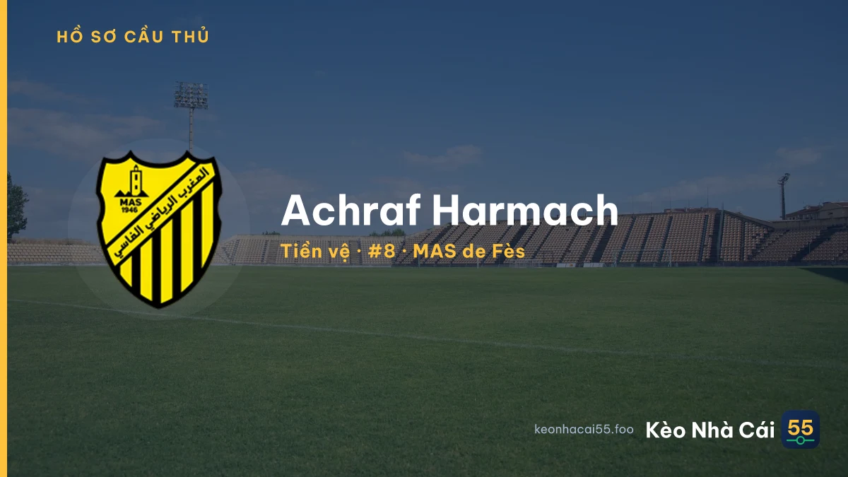 Achraf Harmach — MAS de Fès
