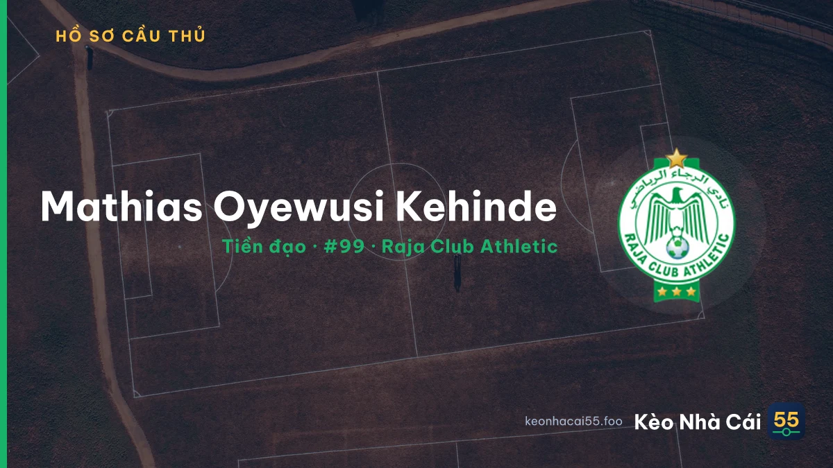 Mathias Oyewusi Kehinde — Raja Club Athletic