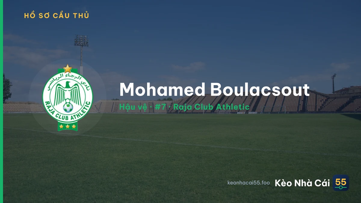 Mohamed Boulacsout — Raja Club Athletic