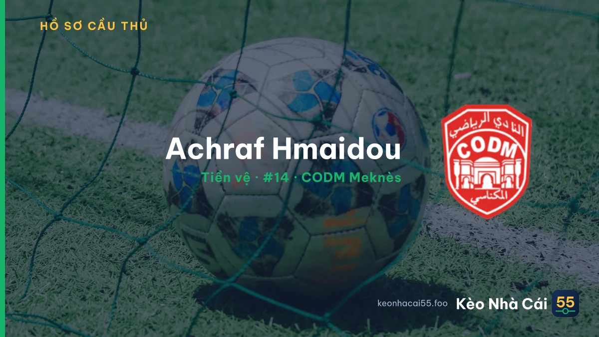 Achraf Hmaidou — CODM Meknès