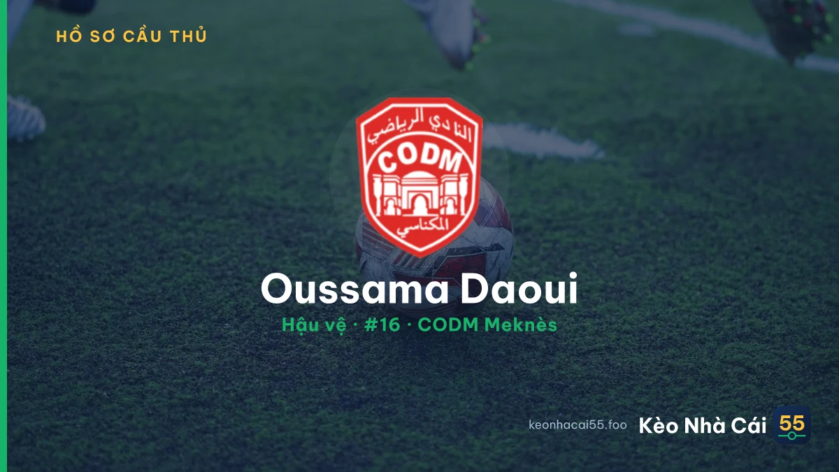 Oussama Daoui — CODM Meknès