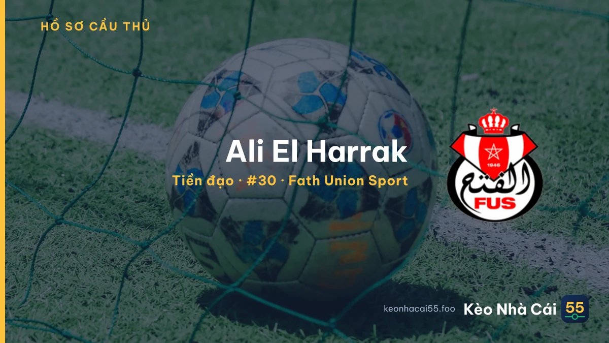 Ali El Harrak — Fath Union Sport