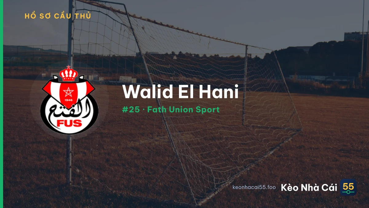 Walid El Hani — Fath Union Sport