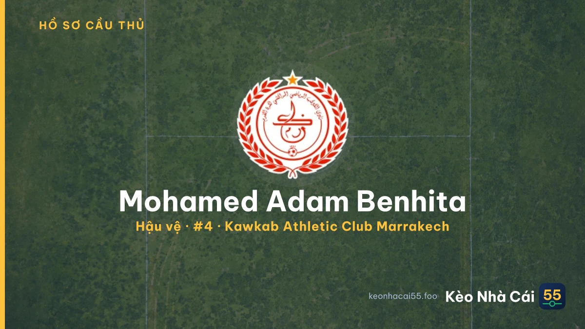 Mohamed Adam Benhita — Kawkab Athletic Club Marrakech