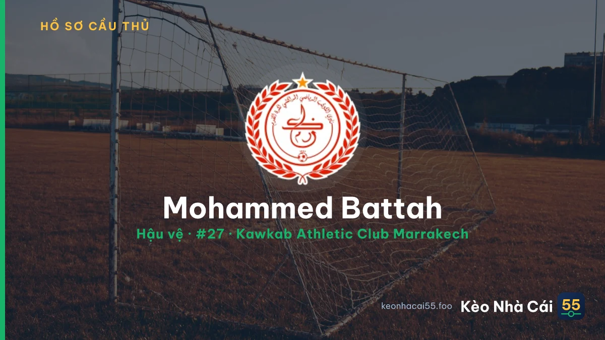 Mohammed Battah — Kawkab Athletic Club Marrakech