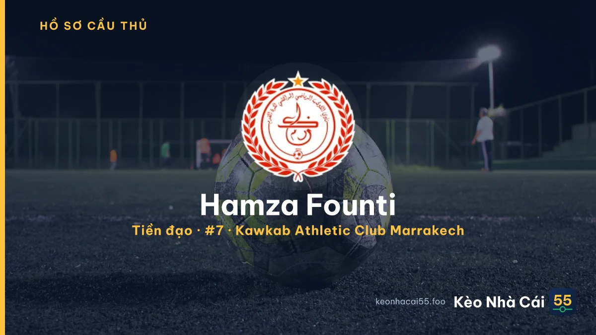 Hamza Founti — Kawkab Athletic Club Marrakech