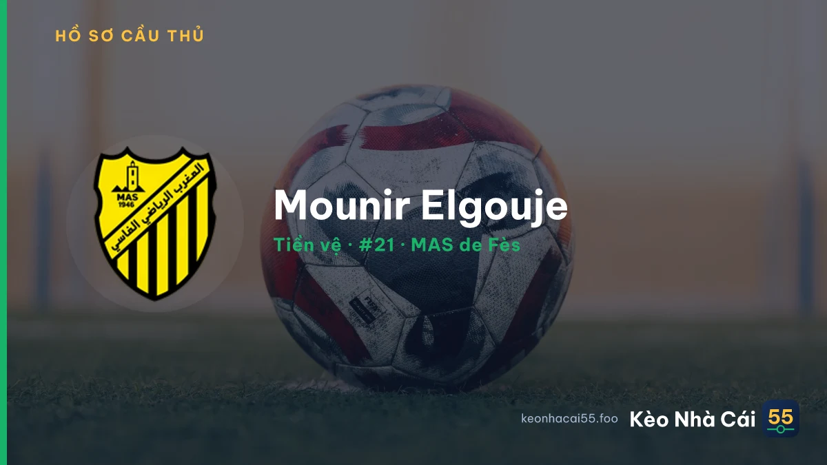 Mounir Elgouje — MAS de Fès