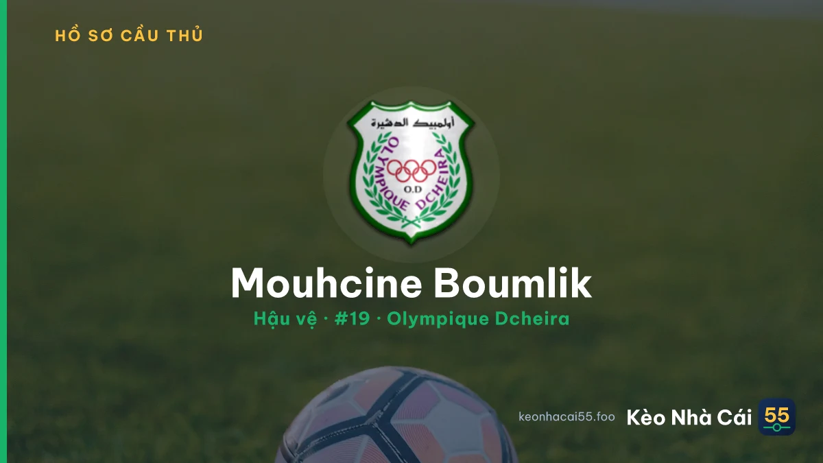 Mouhcine Boumlik — Olympique Dcheira
