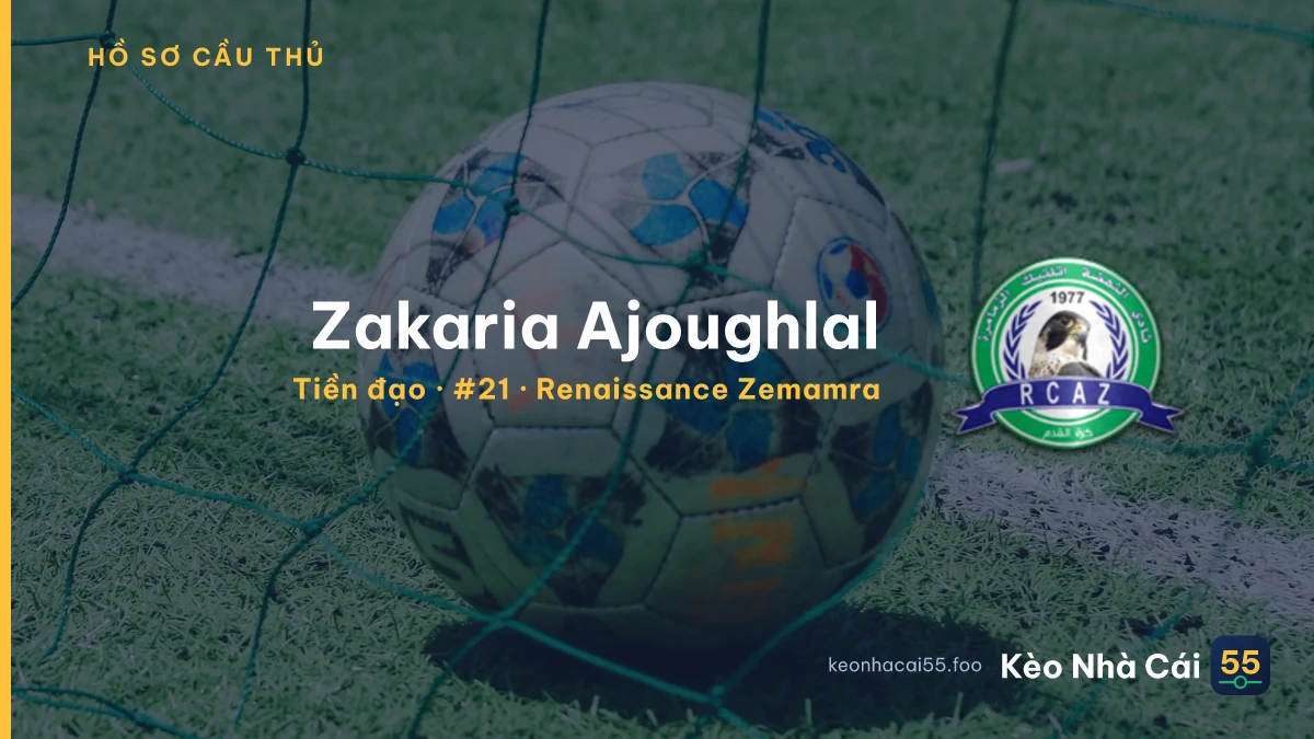 Zakaria Ajoughlal — Renaissance Zemamra